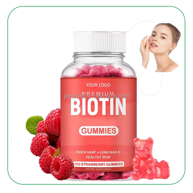 Biotin Gummies Manufacturer - Private Label Hair Growth with Collage Keratin