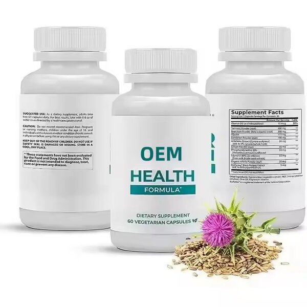 Liver Detox Capsules Manufacturer - OEM Herbal Blend with Artichoke Milk Thistle
