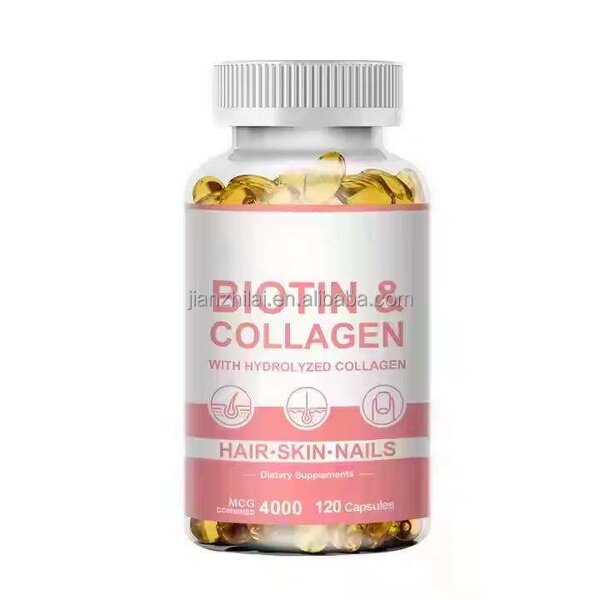 Biotin Collagen Supplement Manufacturer - Private Label Softgel for Hair Skin Nails