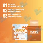 Vitamin D3 K2 Film - Manufacturer OEM ODM Private Label Bone Joint Health