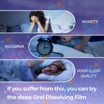 Melatonin Oral Film - Manufacturer Private Label Vegan Organic Fast Deep Sleep
