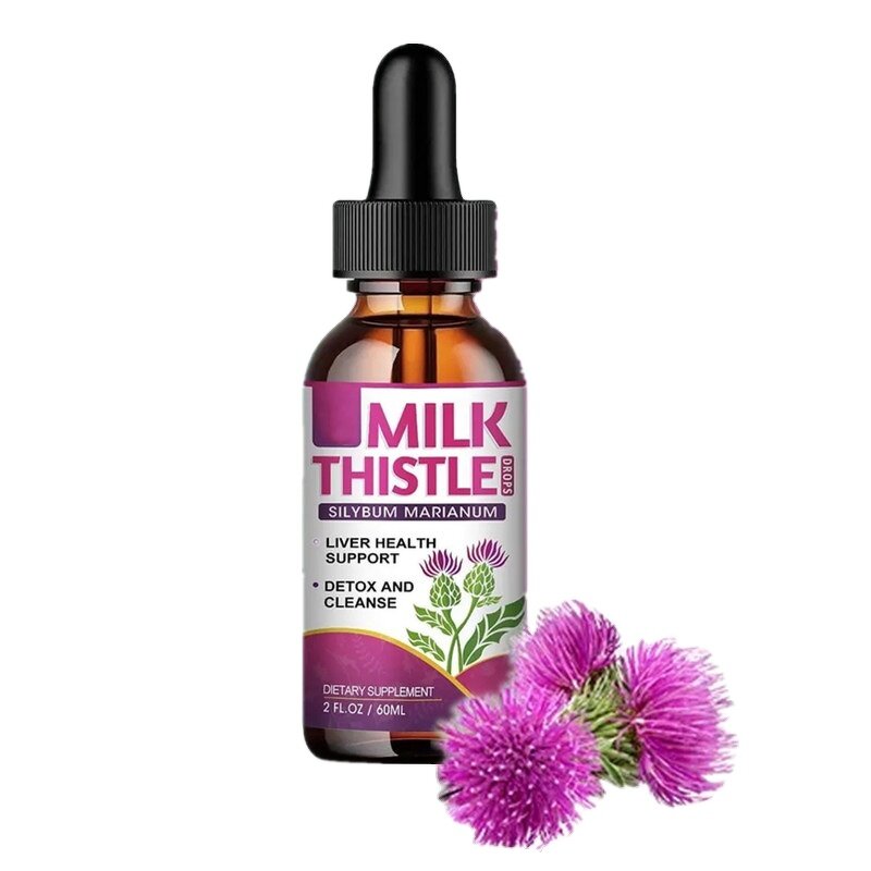 Milk Thistle Drops - Manufacturer OEM/ODM/OBM Organic Cleansing Liver Detox