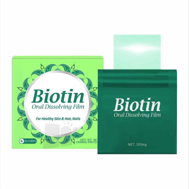 Biotin Oral Film - Manufacturer OEM Vegan Beauty Hair Skin Nails Collagen Vitamin