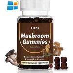Mushroom Gummies - Manufacturer OEM/ODM/OBM Vegan Cordyceps Reishi Lions Mane