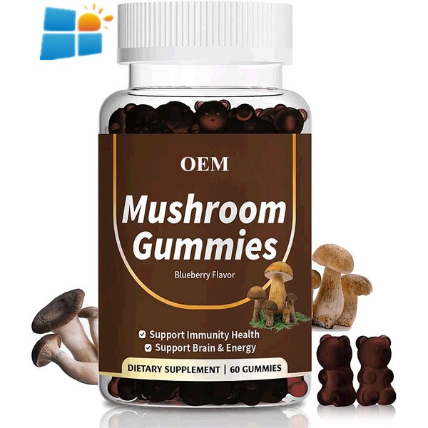 Mushroom Gummies - Manufacturer OEM/ODM/OBM Vegan Cordyceps Reishi Lions Mane