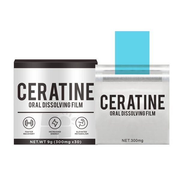 Creatine Oral Film - Manufacturer Private Label Sugar Free Vegan Muscle Growth