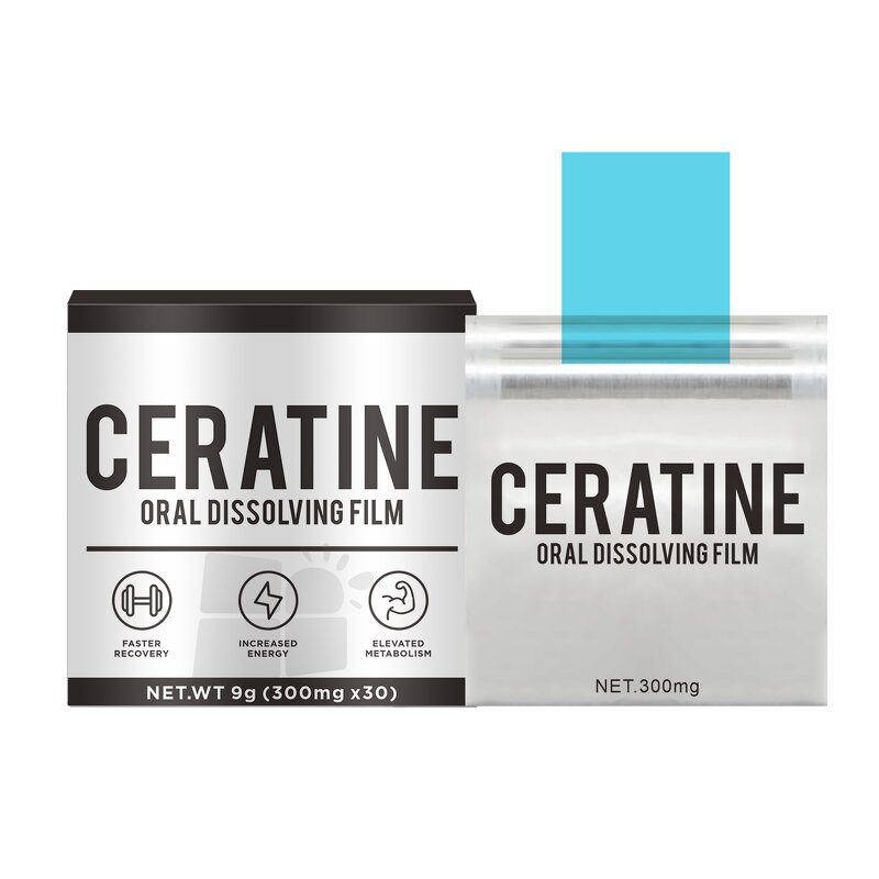 Creatine Oral Film - Manufacturer Private Label Sugar Free Vegan Muscle Growth
