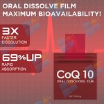 CoQ10 Oral Film - Manufacturer OEM ODM Private Label Vegan Heart Health Energy