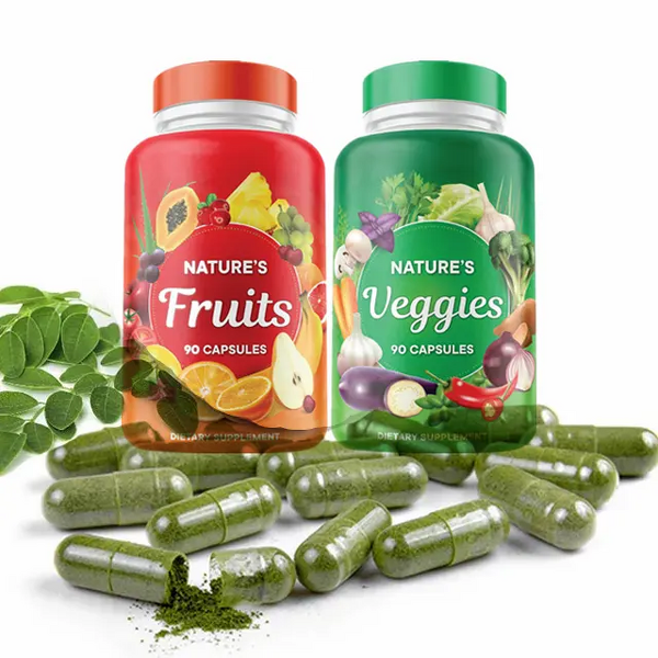Multivitamin Capsules - Manufacturer OEM Private Label Fruits Vegetable Energy