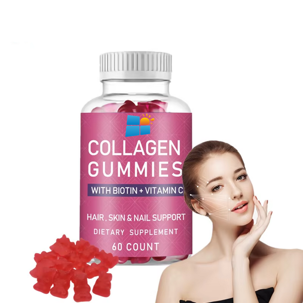 Collagen Gummies - Manufacturer Halal Private Label Organic Gummy Bears OEM