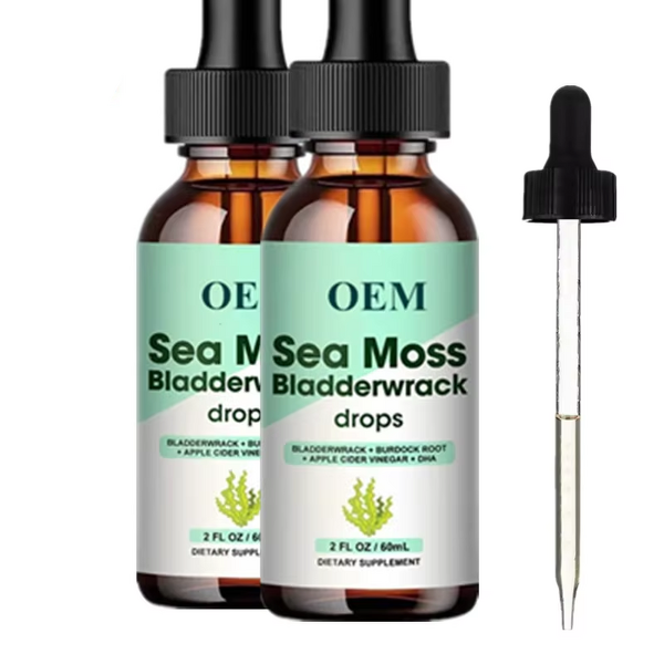 Sea Moss Drops - Manufacturer OEM/ODM/OBM Irish Moss Bladderwrack Immune