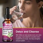 Milk Thistle Drops - Manufacturer OEM/ODM/OBM Organic Cleansing Liver Detox
