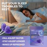 Melatonin Lollipop - Manufacturer OEM ODM 10mg Natural Berry Organic Halal