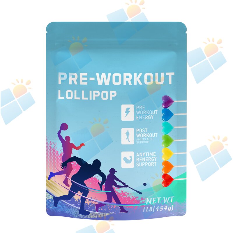 Pre Workout Lollipop - Manufacturer OEM ODM Sugar Free Organic Muscle Growth