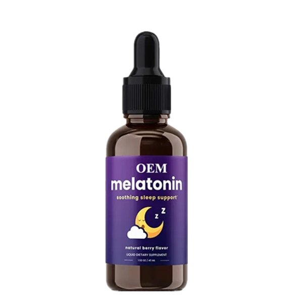Melatonin Drops - Manufacturer OEM/ODM/OBM Sleeping Aid Adult Kids Absorption