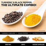 Turmeric Capsule - Manufacturer Wholesale OEM 95% Curcumin Ginger Black Pepper