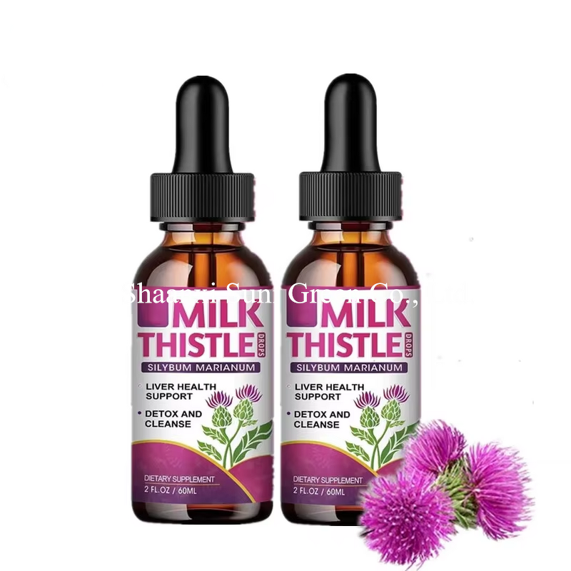 Milk Thistle Drops - Manufacturer OEM/ODM/OBM Silymarin Liver Cleanse Detox