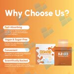 Vitamin D3 K2 Film - Manufacturer OEM ODM Private Label Bone Joint Health