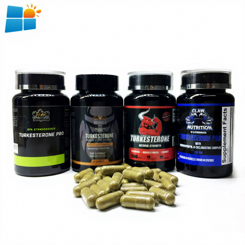 Turkesterone Capsules - Manufacturer OEM 2% 10% 98% Ajuga Turkestanica Uzbekistan