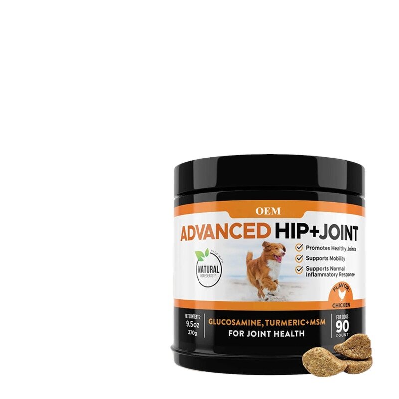 Pet Joint Chews - Manufacturer OEM/ODM/OBM Glucosamine Chondroitin MSM Arthritis