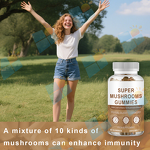 Mushroom Gummies - Manufacturer OEM/ODM/OBM Lions Mane Extract Nutrition