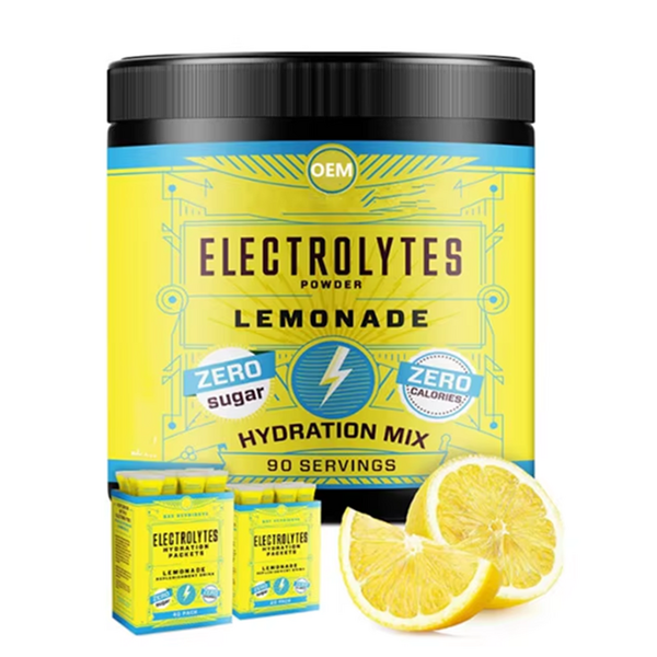 Keto Electrolyte Powder - Manufacturer Vegan 1kg Bulk Hydration Salts Mix Packets