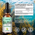 Sea Moss Drops - Manufacturer OEM/ODM/OBM Irish Moss Bladderwrack Immune