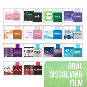Oral Dissolving Film - Manufacturer OEM/ODM Pure Natural Organic Kids Adults ODF