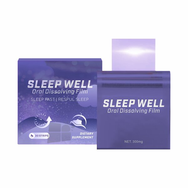 Melatonin Oral Film - Manufacturer Private Label Vegan Organic Fast Deep Sleep