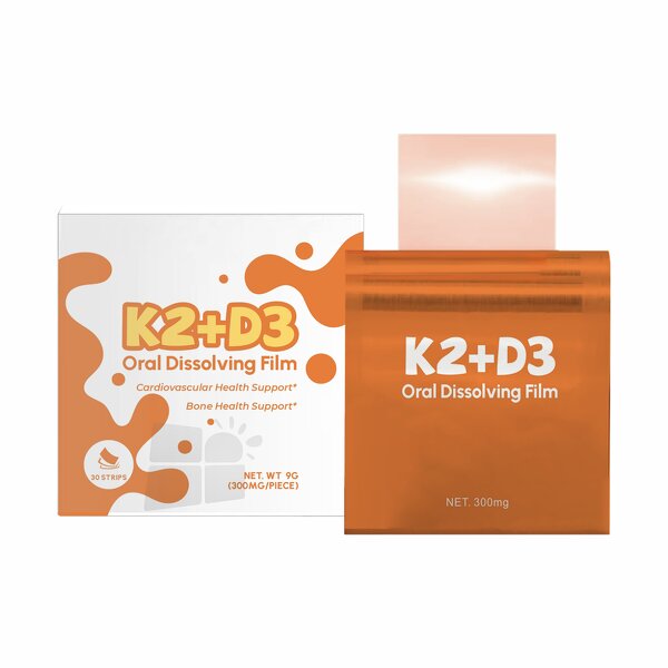 Vitamin D3 K2 Film - Manufacturer OEM ODM Private Label Bone Joint Health