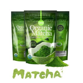Matcha Powder - Manufacturer 100% Pure Japanese Organic Ceremonial Grade Tea