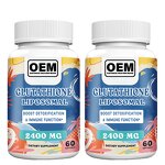 Glutathione Softgels - Manufacturer 2400mg Liposomal Reduced L-Glutathione Absorption