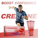Creatine Jelly - Manufacturer Strawberry Sugar Free Gym Muscle Growth Recovery
