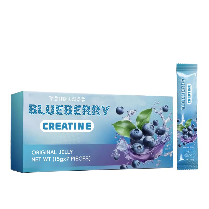 Creatine Jelly - Manufacturer Blueberry Strength Training Muscle Recovery Energy