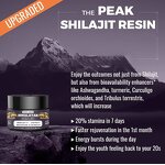 Shilajit Resin - Manufacturer Mineral Fulvic Acid 85+Trace Men's Health Energy