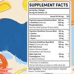 Glutathione Softgels - Manufacturer 2400mg Liposomal Reduced L-Glutathione Absorption