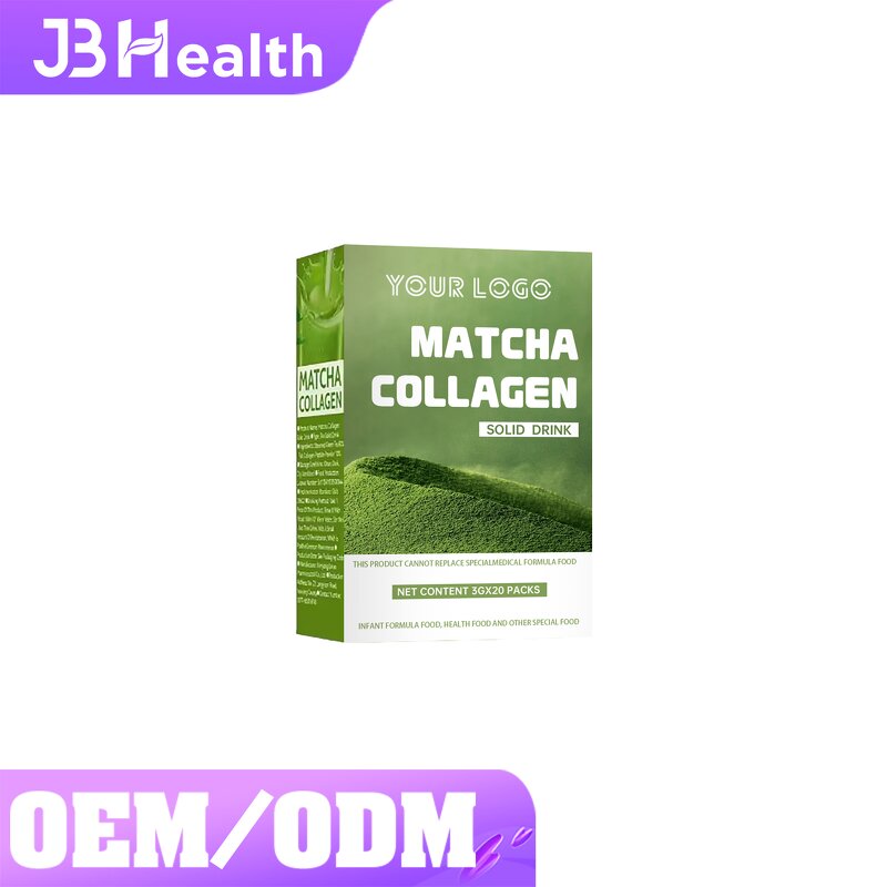 Collagen Matcha Powder - Manufacturer Wholesale Vegan 20Sticks Detox Beauty