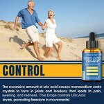 Uric Acid Cleanse - Manufacturer Herbal Drops Vitamins Minerals Kidney Detox