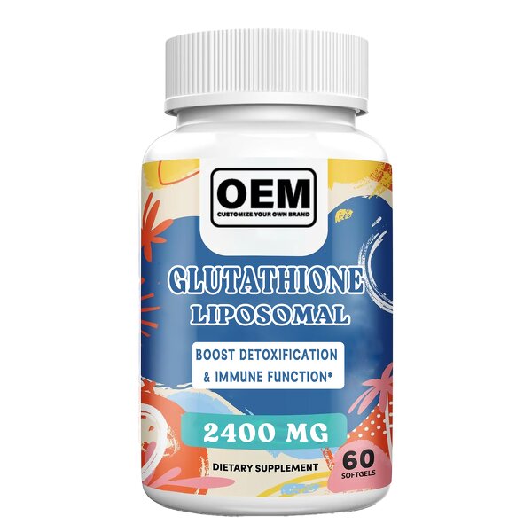 Glutathione Softgels - Manufacturer 1500mg Liposomal Detox Immune Bioavailability