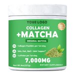 Collagen Powder - Manufacturer Custom Vegan Matcha Anti-Aging Skin Glow Energy
