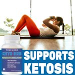 Keto Capsules - Manufacturer OEM BHB Fat Burn Weight Loss Slimming Supplement