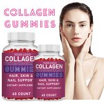 Collagen Gummies - Manufacturer Vegan Berry Skin Hair Nails Anti-Aging Hydration