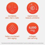 Collagen Tablets - Manufacturer Advanced 6000mg Vitamin C Skin Hair Nails Adult