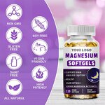 Magnesium Glycinate Softgels - Manufacturer 400mg Bone Brain Sleep Muscle Relax