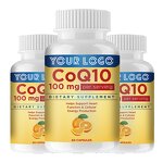 CoQ10 Capsules - Manufacturer Herbal 200mg Ubiquinol Vegan Heart Energy
