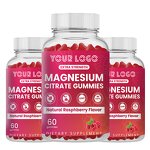 Magnesium Citrate Gummies - Manufacturer Herbal Raspberry Relaxation Muscle Bone