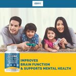 Omega 3 Softgels - Manufacturer 6000mg Wild Caught EPA DHA Mood Relaxation