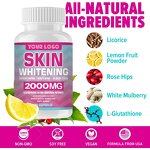 Glutathione Capsules - Manufacturer OEM Skin Whitening Vitamin C Collagen Radiant