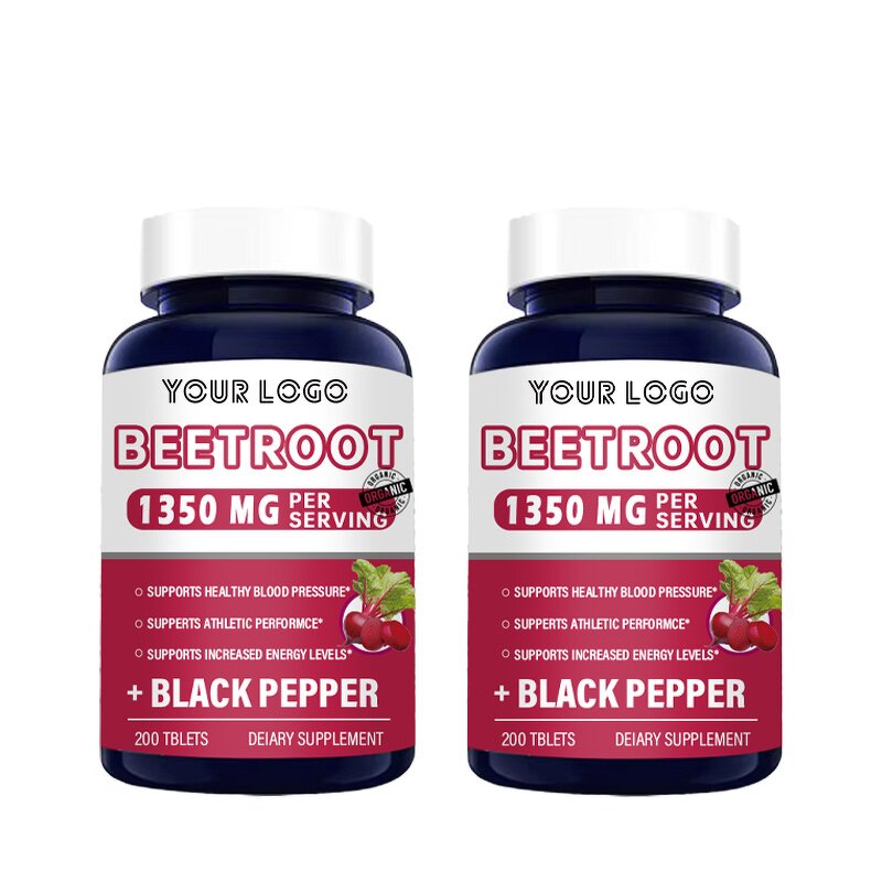 Beet Root Tablets - Manufacturer Organic Antioxidant Energy Stamina Endurance