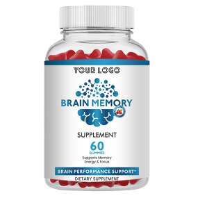 Brain Memory Gummies - Manufacturer Nootropic Focus Mental Performance Energy
